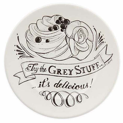 Disney Parks Be Our Guest Try the Grey Stuff Dessert Plate New