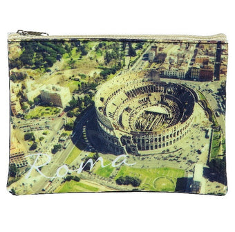 Disney Parks That's Italy Rome Colosseum Trousse Bag New with Tag