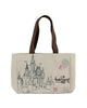 Disney Parks Mickey & Minnie Mouse Castle Vintage Tote Bag New with Tag