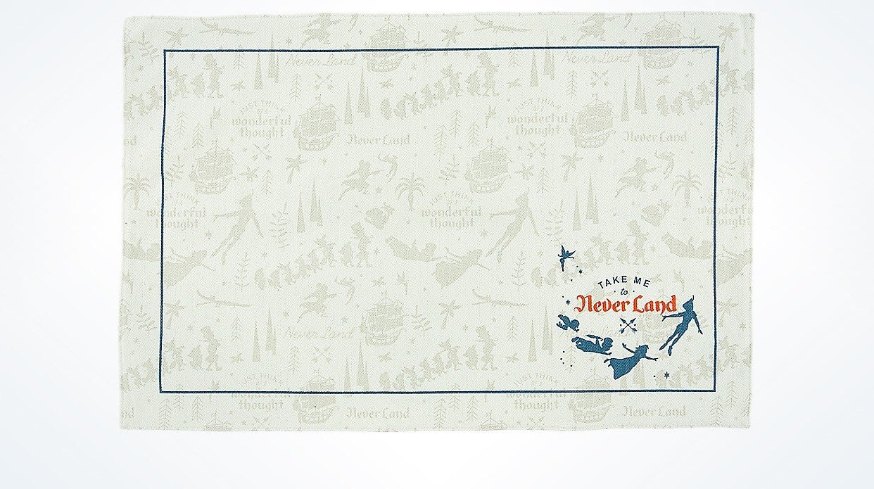 Disney Parks Peter Pan Neverland Cotton Placemat New with Tags