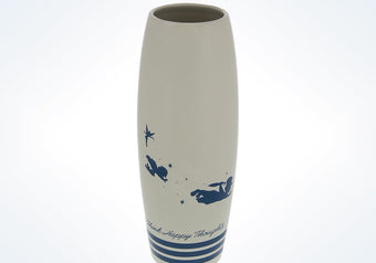 Disney Parks Peter Pan Neverland Ceramic Vase New