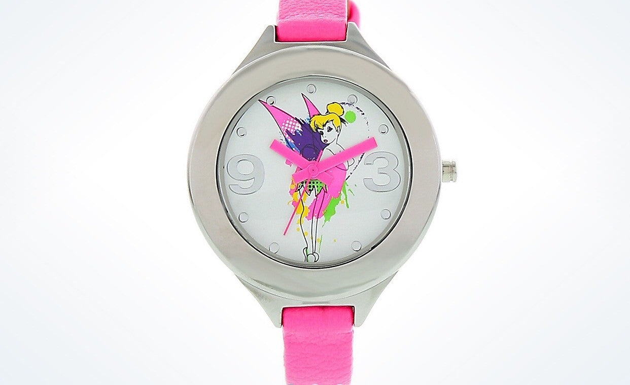 Disney Parks Pink Tinker Bell Watch New with Case