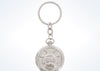 Disney Parks Mickey Mouse Metal Pocket Watch Keychain New with Tags