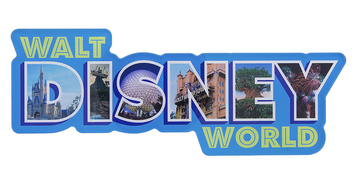 Disney Parks Walt Disney World Magnet Castle Cinderella Epcot Tower of Terror
