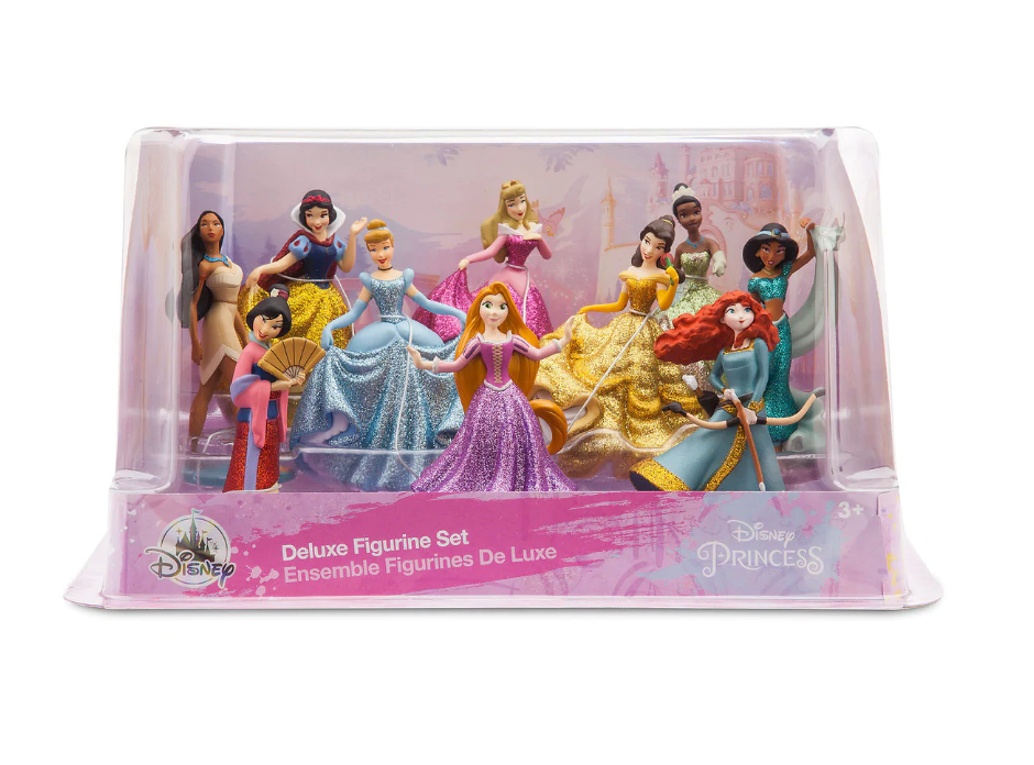 Disney Princess Deluxe Glitter Playset Happily Ever After New with Box