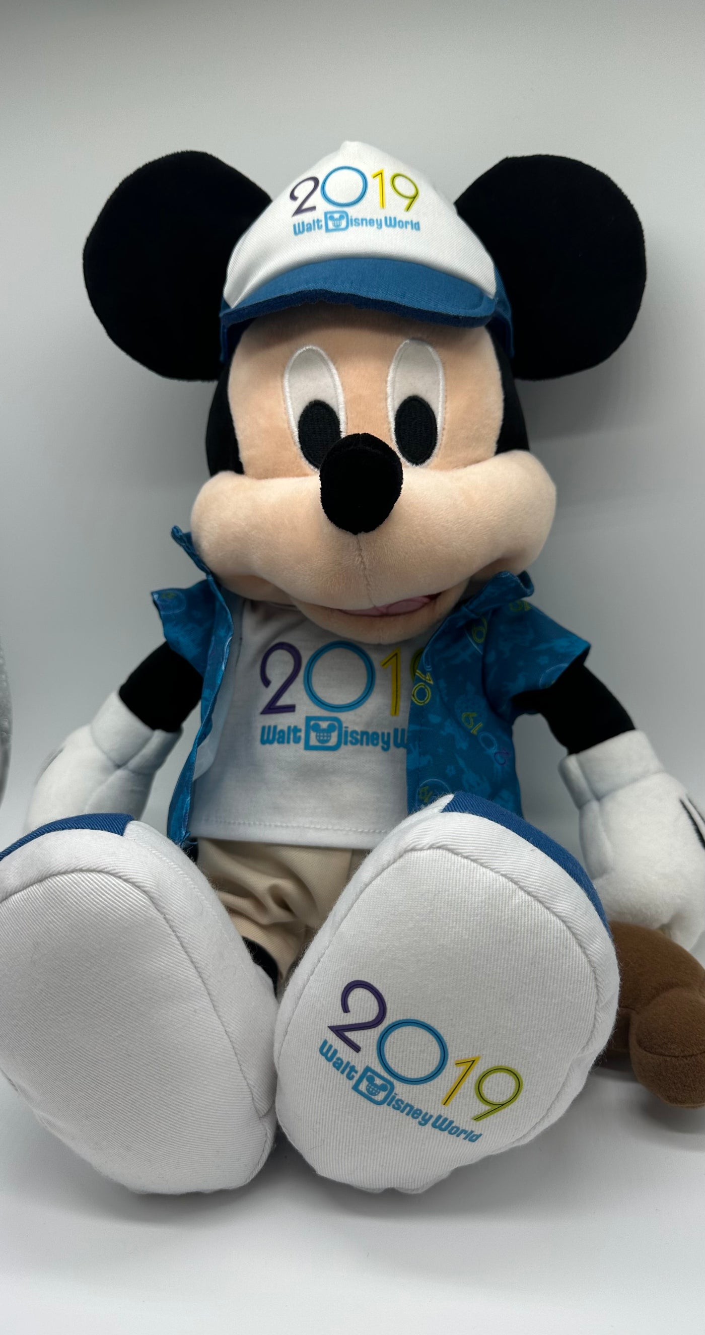 Disney Parks Walt Disney World 2019 Mickey Plush New with Tag
