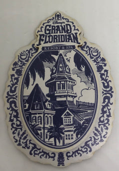 Disney Parks Grand Floridian Wood Magnet New