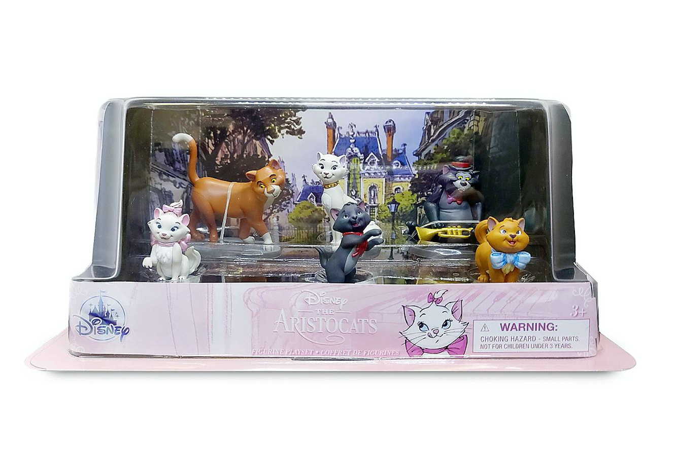 Disney 50th The Aristocats Figure Play Set Cake Topper New with Box