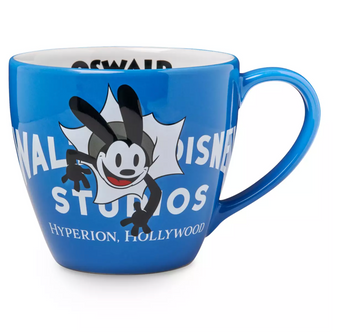 Disney 100 Celebration Oswald the Lucky Rabbit Walt Disney Studios Mug New