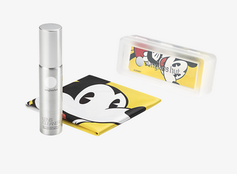 Disney Fab 5 Mickey Sunglass Hut Limited Cleaning Cloth Kit New with Case