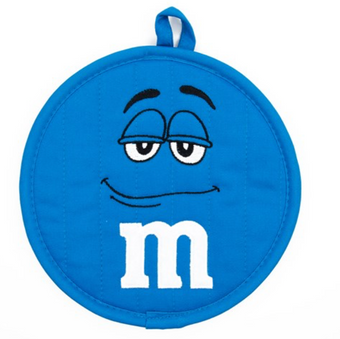 M&M's World Blue Character Pott Holder New with Tag