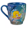 Disney Parks Ariel Mermaid Sebastian and Flounder Mug New