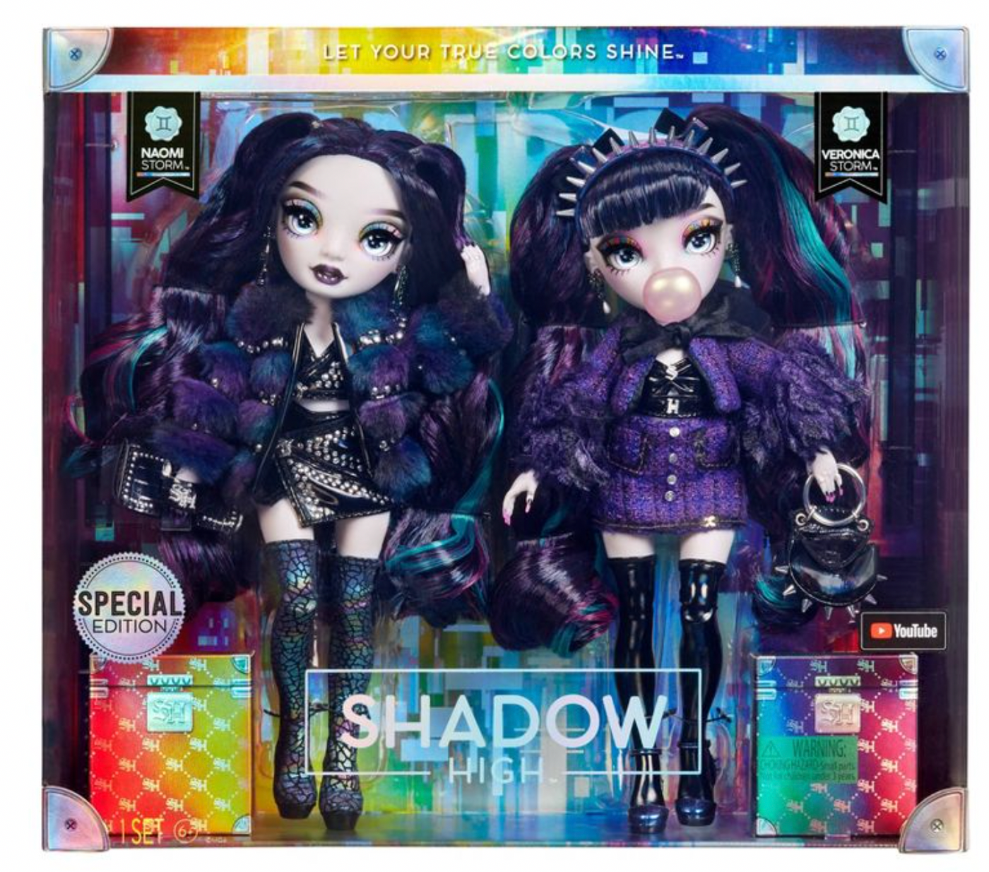 Shadow High Special Edition Twins Naomi & Veronica Storm Fashion Doll New