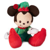 Disney Mickey Holiday Christmas Tiny Big Feet Plush Micro New With Tags
