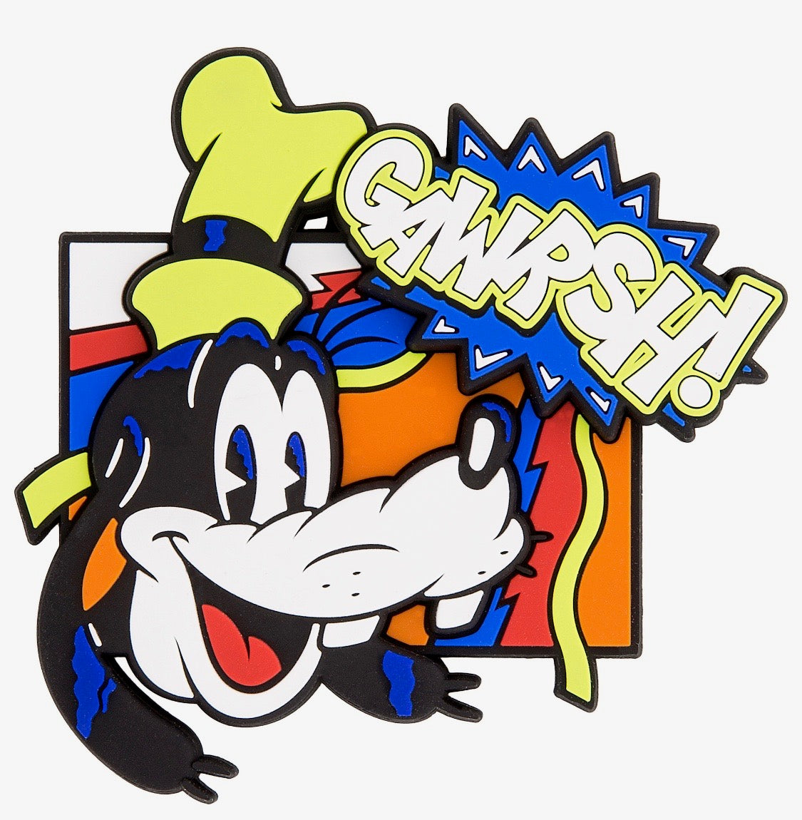Disney Parks Goofy Comic Gawrsh! Magnet New