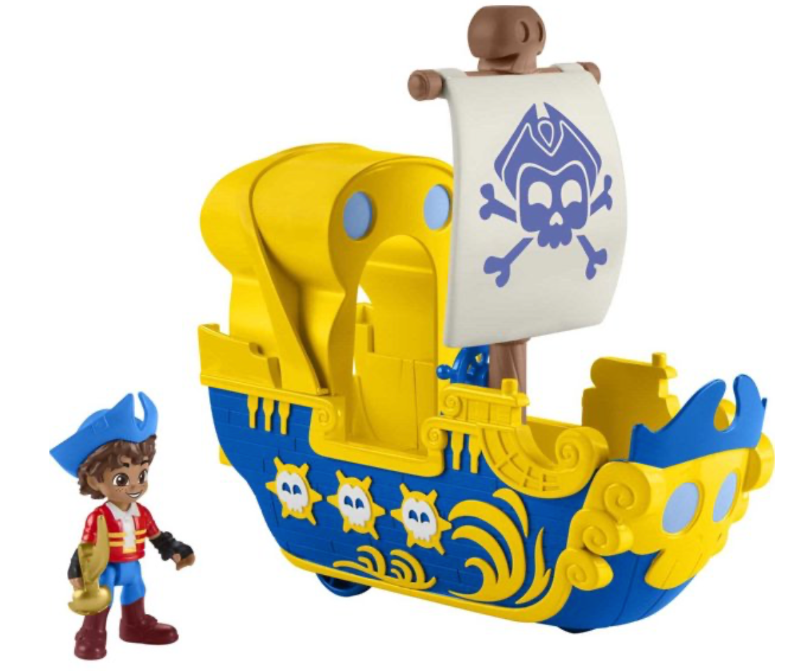 Nickelodeon Santiago of The Seas Santiago & El Bravo Vehicle Toy New with Box