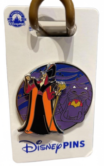 Disney Parks Jafar Aladdin Cave Wonders Villains Pin New with Card