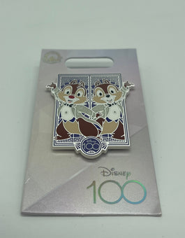Disney 100 Years of Wonder Chip n' Dale Pin New with Card