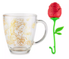 Disney Beauty and the Beast Mug and RoseTea Infuser Set New with Box