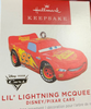 Hallmark 2022 Mini Disney Cars Lil' McQueen Christmas Ornament New With Box