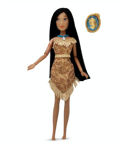 Disney Princess Pocahontas Classic Doll with Pendant New with Box