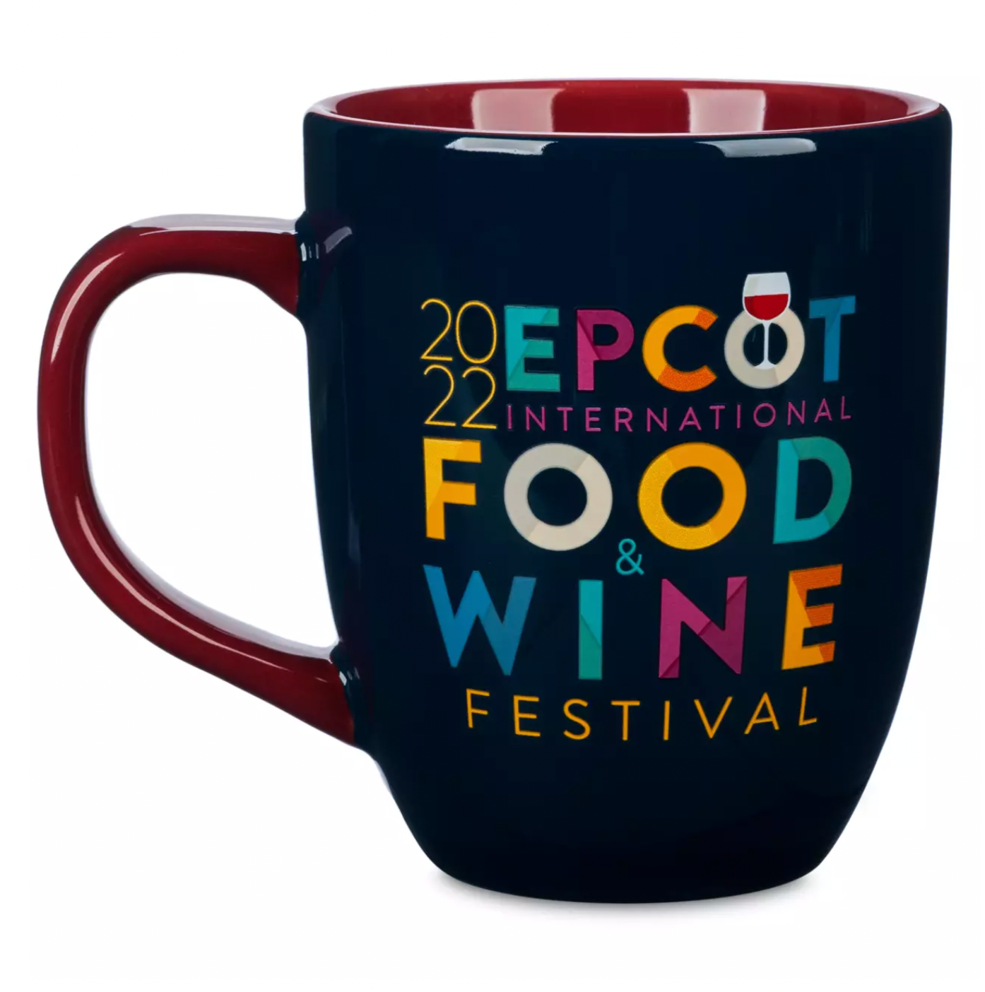 Disney EPCOT Food & Wine Festival 2022 Wine Your Way Around the World Mug New