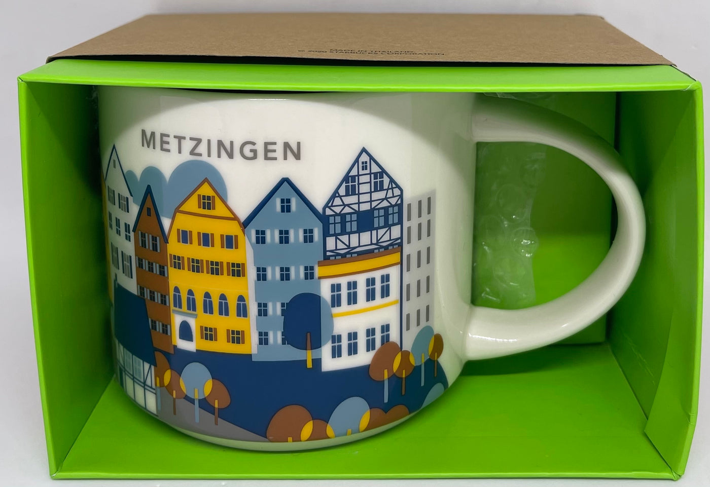 Starbucks You Are Here Collection Metzingen Germany Ceramic Coffee Mug New Box