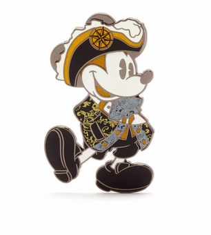 Disney 50th Mickey The Main Attraction Pirates of the Caribbean Pin Limited New