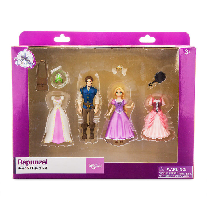 Disney Parks Rapunzel Dress Up Figure Set New with Box I Love Characters Disney Parks Rapunzel Dress Up Figure Set New with Box I Love Characters