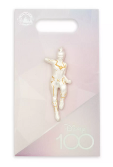 Disney Parks 100 Captain Marvel Pin New With Card