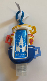 Disney Parks Mad Tea Party Hand Sanitizer 1oz Keychain New with Tag