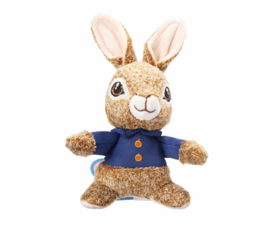 Peter Rabbit 2 Movie Easter Peter Wobbler Pull and Go Plush New with Tag