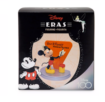 Disney 100 Years of Wonder Mickey Walt Disney Productions Logo Figure New w Box