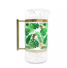 Disney Parks Mickey SilhouetteTropical Glass Pitcher New