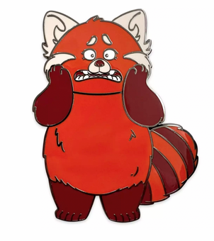 Disney Pixar D23 Exclusive Turning Red Mei Lee Red Panda Jumbo Pin New with Card