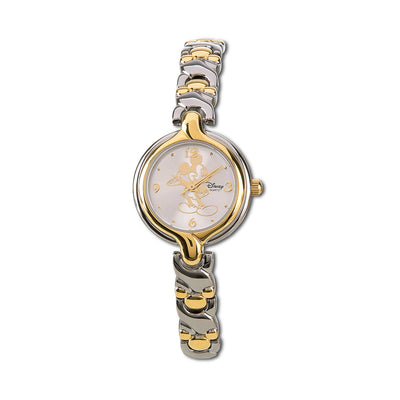 Disney Parks Mickey Mouse Women's Watch With Icon Links Band New with Tag