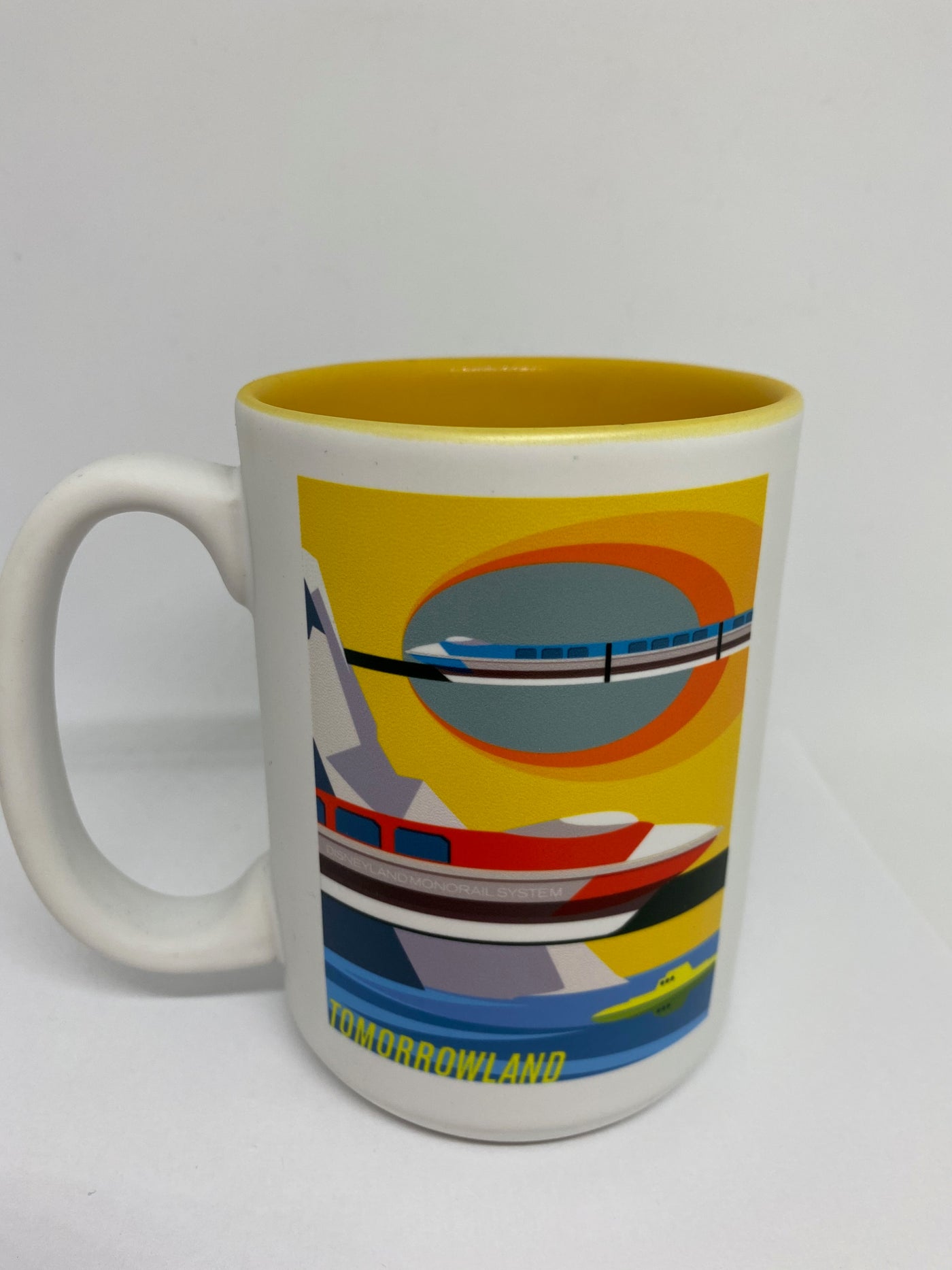 Disney Parks Wonderground Tomorrowland Monorail Coffee Mug New