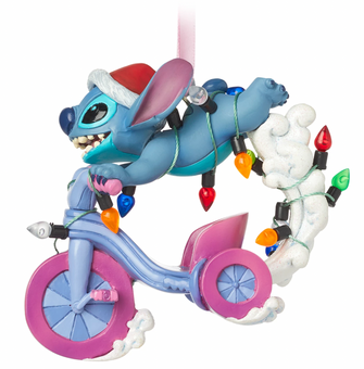 Disney Sketchbook Stitch Sketchbook Ornament Lilo & Stitch Tricycle New