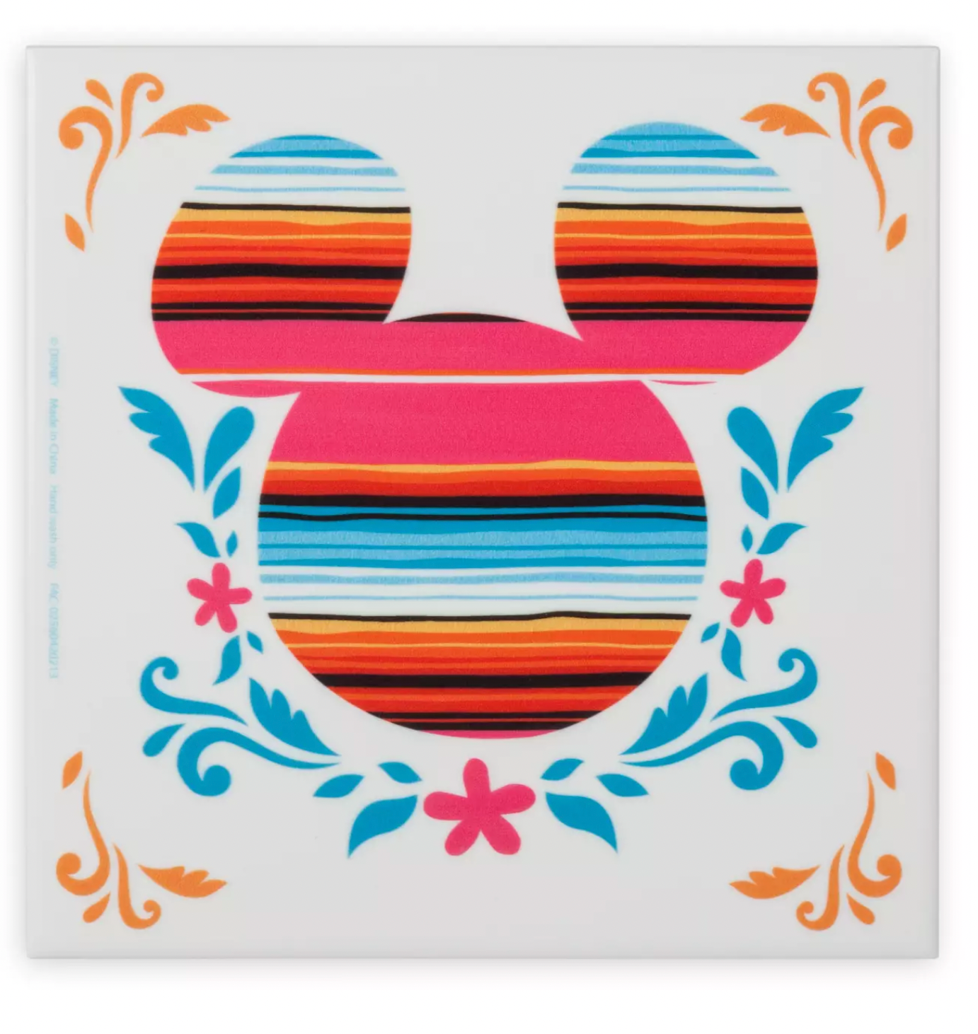 Disney Parks Epcot Mickey Icon World Showcase Mexico Trivet New