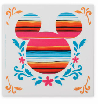 Disney Parks Epcot Mickey Icon World Showcase Mexico Trivet New