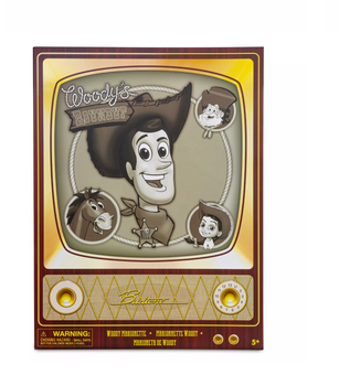 Disney Parks Marionette Toy Story Woody New with Budtone TV Box