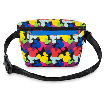 Disney Parks Multicolored Mickey Mouse Icons Hip Pack New with Tags