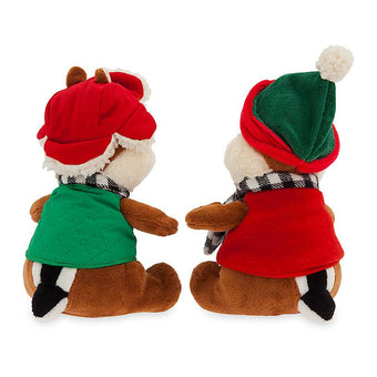 Disney Parks Chip 'n Dale Yuletide Farmhouse Holiday 2019 Plush New with Tags