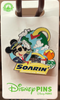 Disney Parks Mickey Mouse Soarin' Around the World Pin New With Card