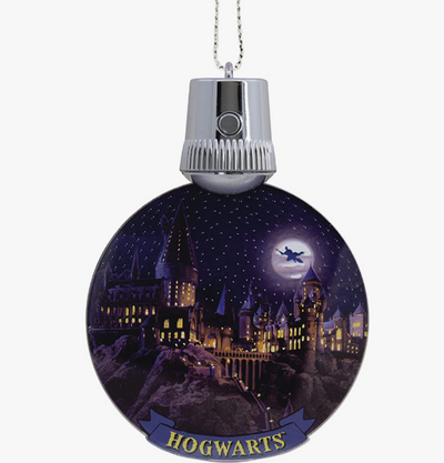 Hallmark Harry Potter Hogwarts Light-Up Christmas Ornament New With Tag