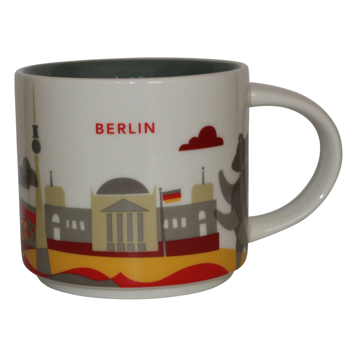 Starbucks You Are Here Collection Germany Berlin Ceramic Coffee Mug New Box