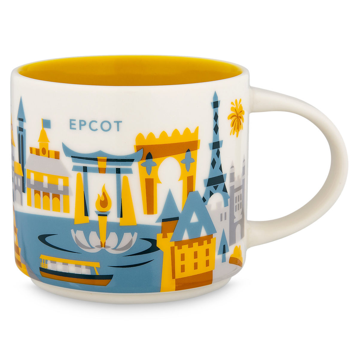 Disney Parks Starbucks You Are Here Epcot World Showcase Coffee Mug New with Box