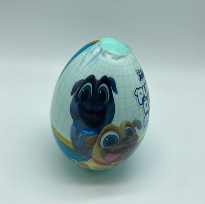 Disney Puppy Dog Pals Easter Surprise Mystery Blue Egg Mini Figure Sticker New