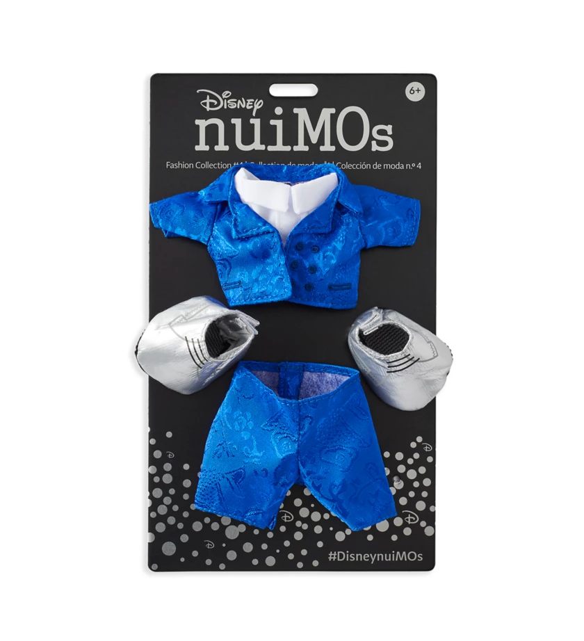 Disney NuiMOs Outfit Blue Tuxedo with Silver Shoes New with Card