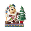 Jim Shore Disney Traditions Mickey Father Christmas Resin Figurine New with Box